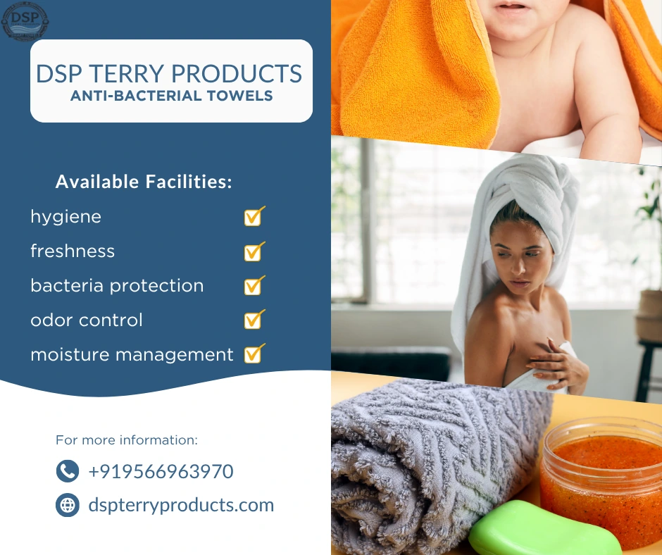 Antibacterial Bath Towels Manufacturer India 